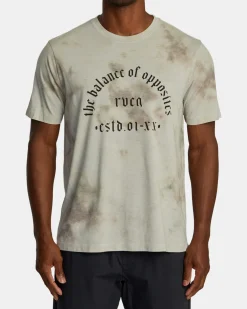 RVCA OLD ARCH SPORT TECH TEE Chalk Wash Sale