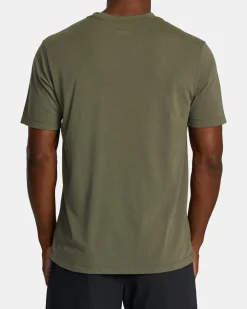 RVCA OLD ARCH SPORT TECH TEE Olive Best