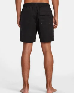 RVCA OPPOSITES HYBRID SHORTS Black Sale