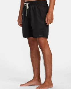 RVCA OPPOSITES HYBRID SHORTS Black Sale