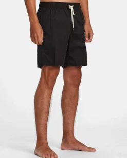 RVCA OPPOSITES HYBRID SHORTS Black Sale