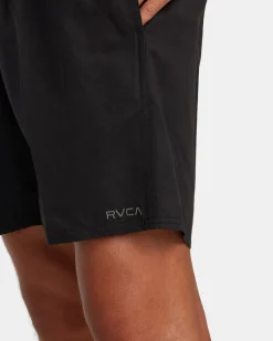 RVCA OPPOSITES HYBRID SHORTS Black Sale
