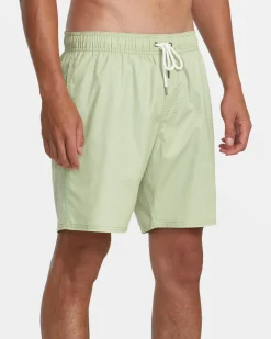 RVCA OPPOSITES HYBRID SHORTS Pear Hot