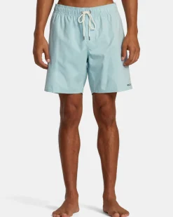 RVCA OPPOSITES HYBRID SHORTS Blue Haze New