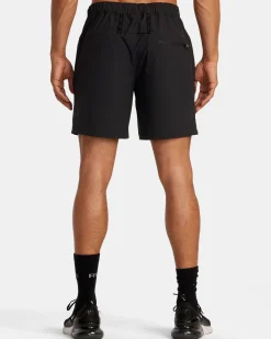 RVCA OUTSIDER 17" SHORTS Black Clearance