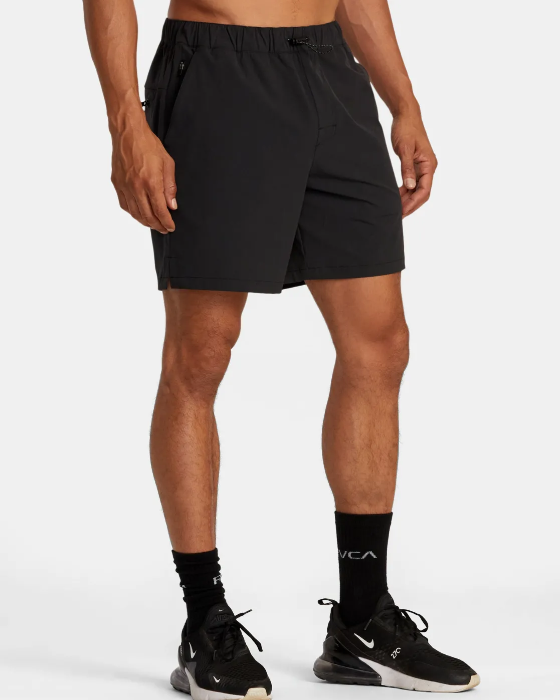 RVCA OUTSIDER 17" SHORTS Black Clearance