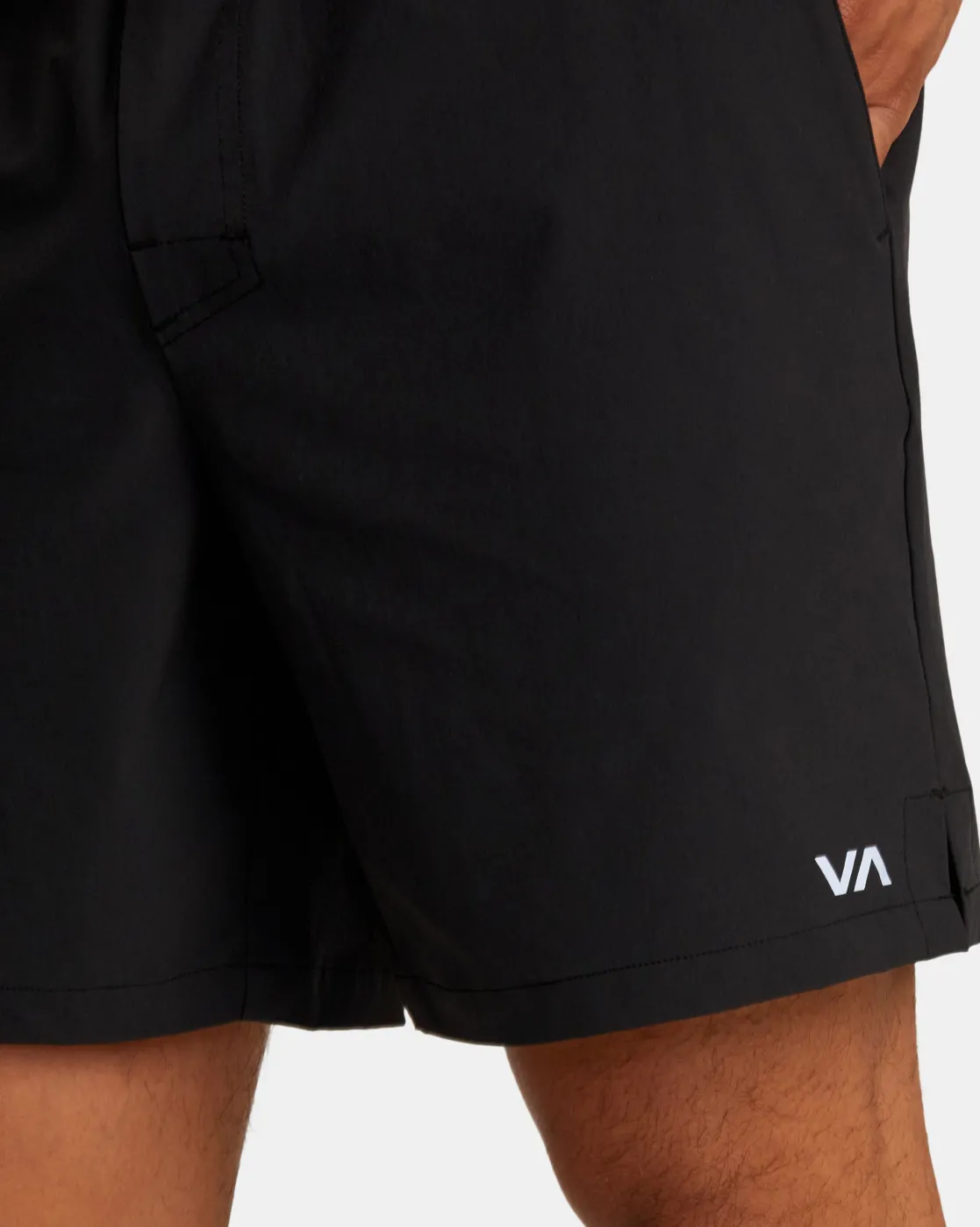 RVCA OUTSIDER 17" SHORTS Black Clearance