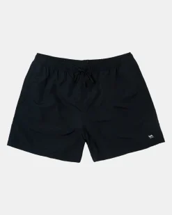 RVCA OUTSIDER BASECAMP 16" TRAINING SHORTS Black