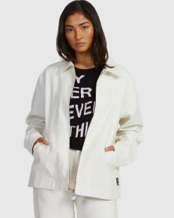 RVCA PAINTERS JACKET Eggshell Discount