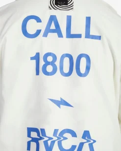 RVCA PAINTERS JACKET Eggshell New