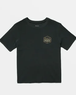 RVCA PALM SHIELD TEE Rvca Black Best