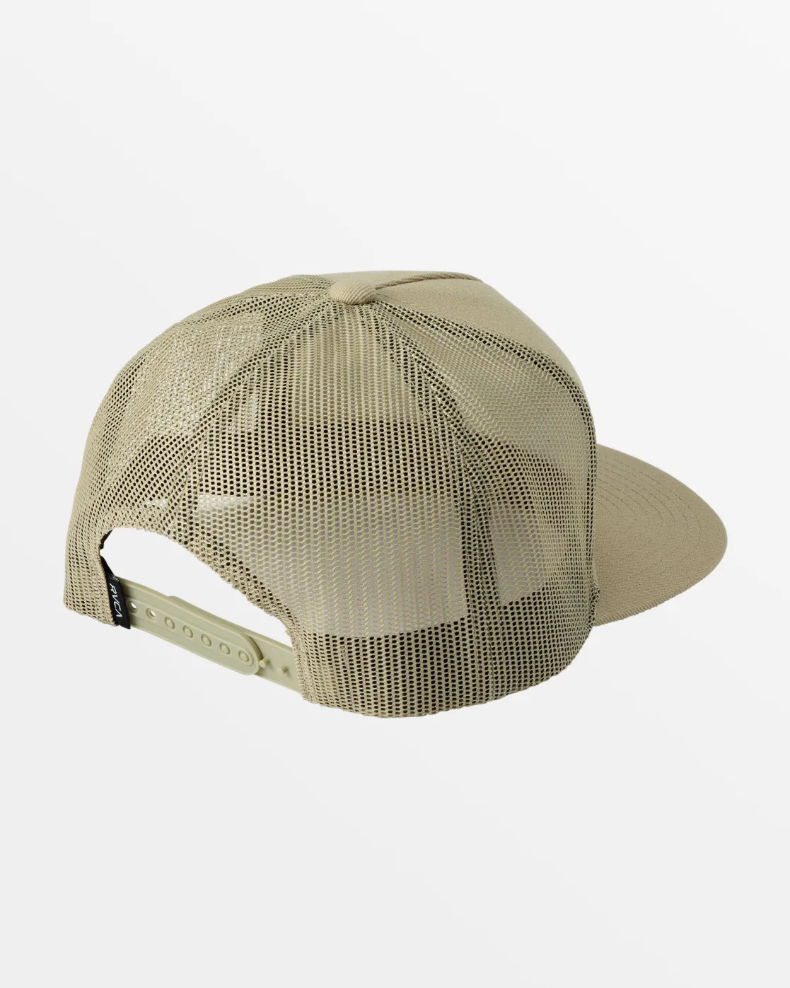 RVCA PALM SHIELD TRUCKER HAT Khaki New