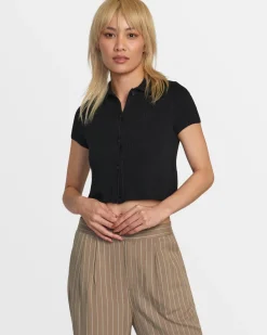 RVCA PAST DUE SWEATER Black Best