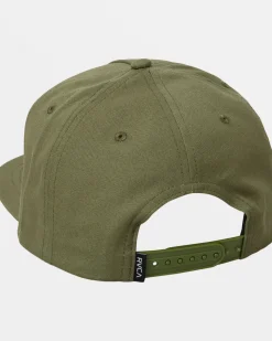 RVCA PEAKS SNAPBACK HAT Jade Best