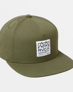 RVCA PEAKS SNAPBACK HAT Jade Best