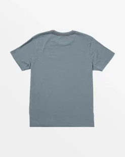 RVCA PEAKS TEE Flint Stone New