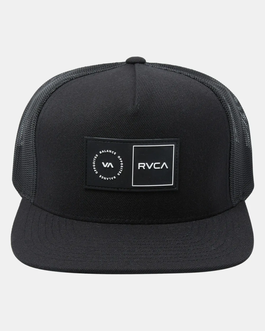RVCA PLATFORM TRUCKER HAT Black Hot