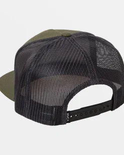 RVCA PLATFORM TRUCKER HAT Olive Online