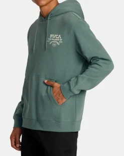 RVCA PLEIN VIEW HOODIE Jade Discount