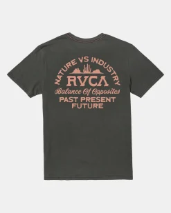 RVCA PLEIN VIEW TEE Pirate Black Outlet