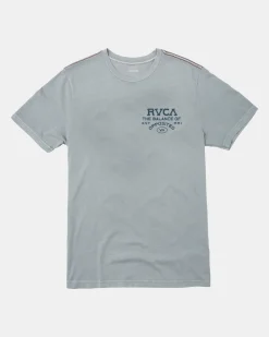 RVCA PLEIN VIEW TEE Monument Sale