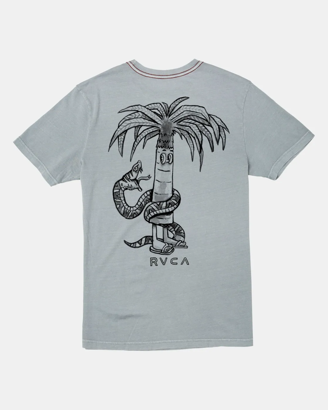 RVCA POMMIER PALMS TEE Monument New