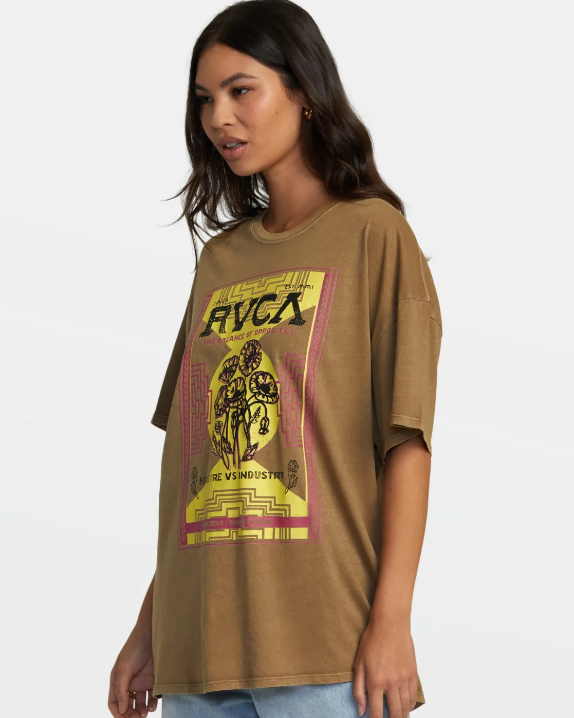 RVCA POPPIES CONCERT TEE Ermine Online