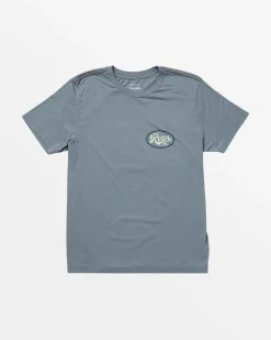 RVCA PROWL TEE Flint Stone Hot