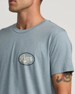 RVCA PROWL TEE Flint Stone Hot