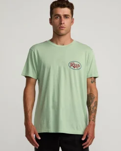 RVCA PROWL TEE Granite Green