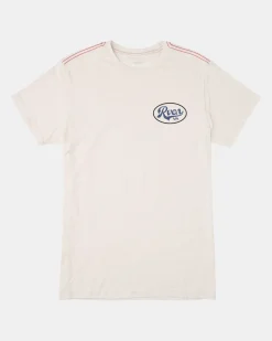 RVCA PROWL TEE Antique White New