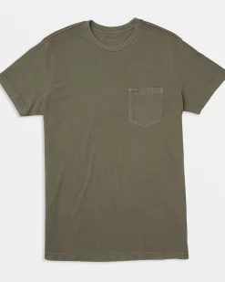 RVCA PTC II PIGMENT TEE Aloe Outlet