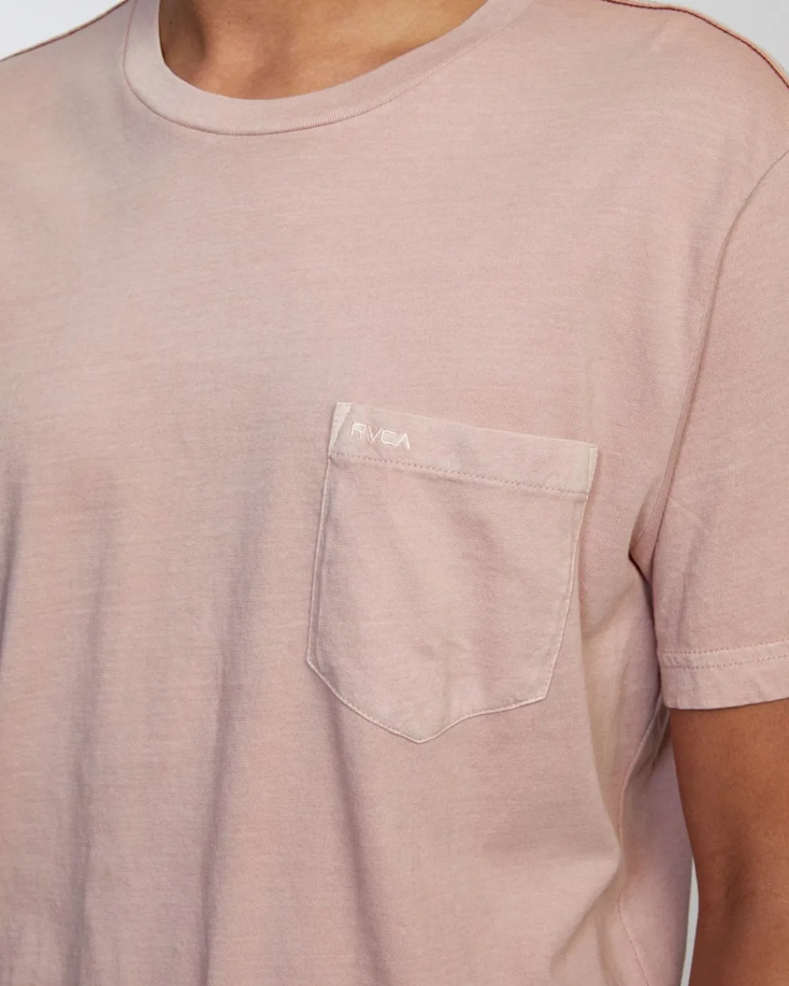 RVCA PTC II PIGMENT TEE Pale Mauve Discount