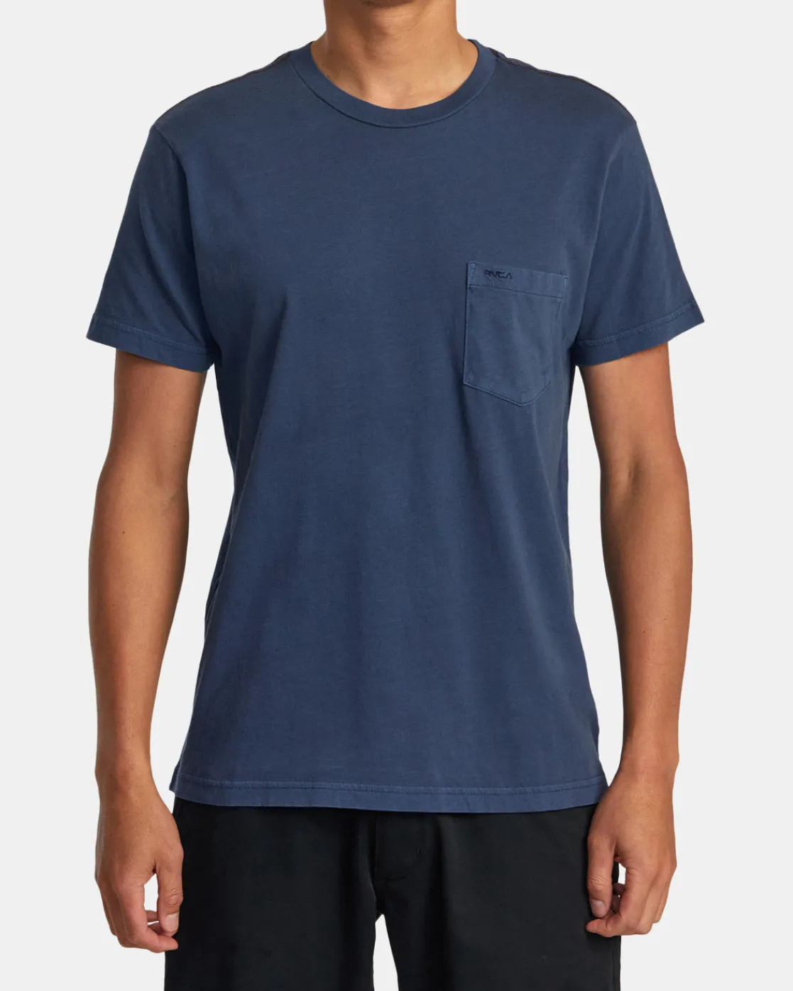 RVCA PTC II PIGMENT TEE Moody Blue Outlet