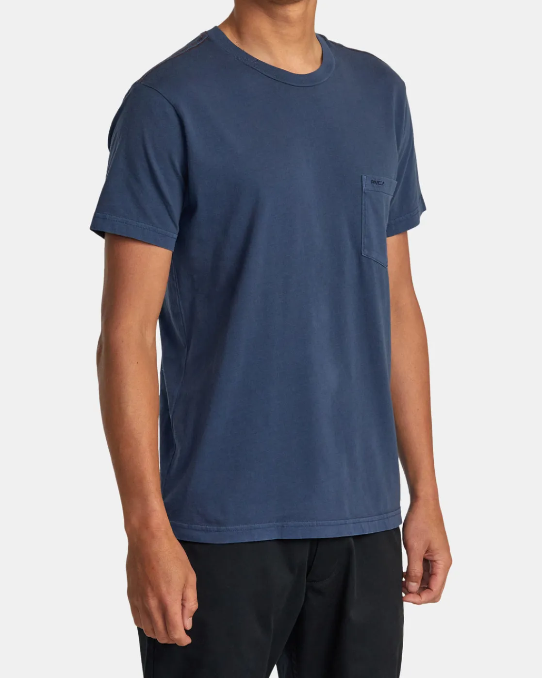 RVCA PTC II PIGMENT TEE Moody Blue Outlet