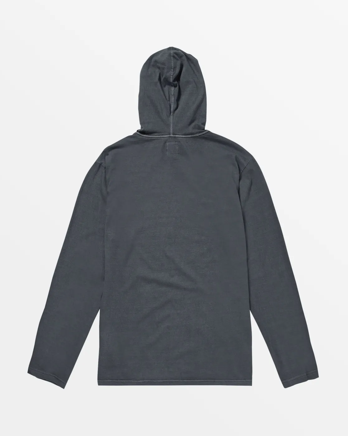 RVCA PTC PIGMENT HOODED LONG SLEEVE TEE Garage Blue Online