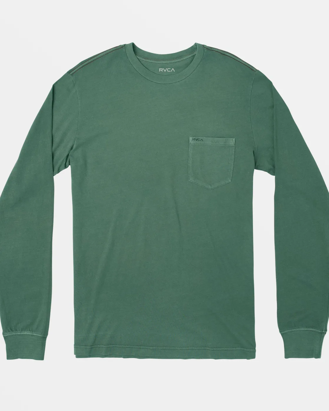 RVCA PTC PIGMENT LONG SLEEVE TEE Spruce Sale