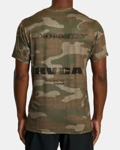 RVCA RADIATE SPORT VENT TEE Desert Camo Discount