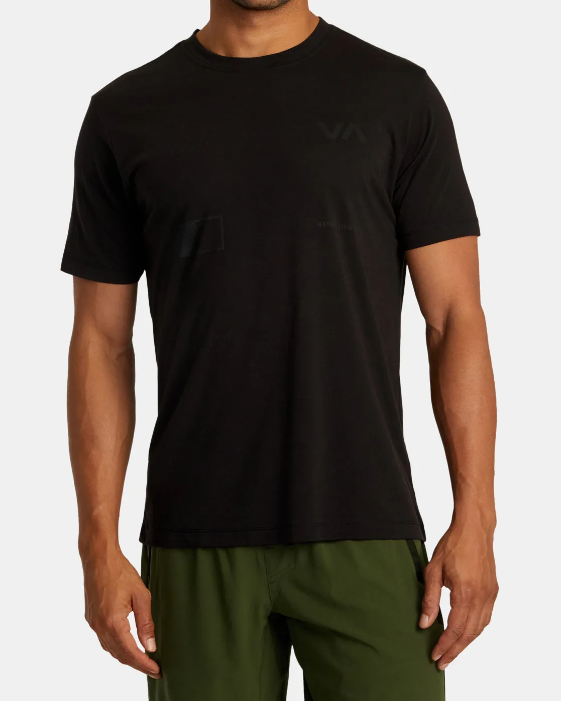 RVCA RADIATE TEE Black Best