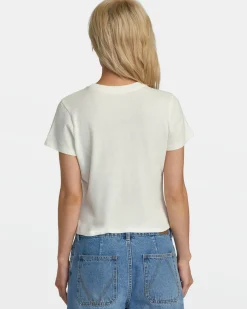 RVCA RAINBOW SKULL TEE Whisper White New