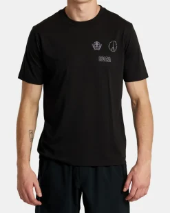RVCA RELIC STACK TEE Black Online