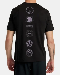 RVCA RELIC STACK TEE Black Online