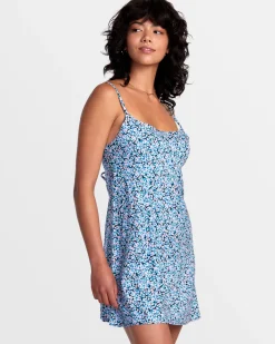 RVCA REMI MINI DRESS Black Floral Hot