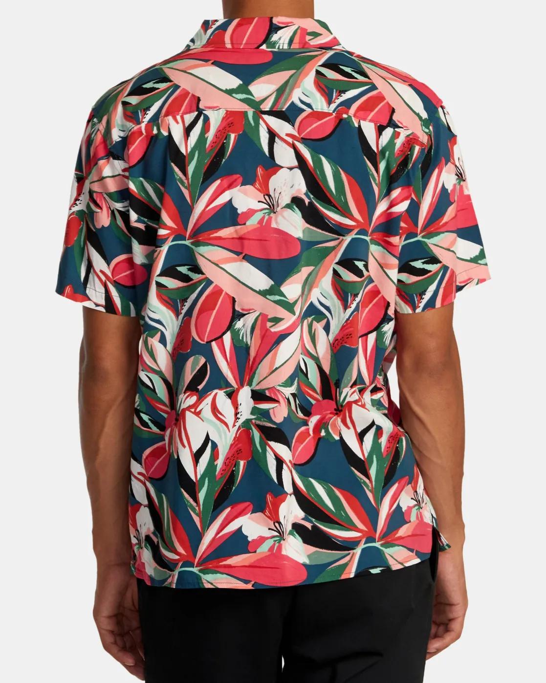 RVCA RESORT SHORT SLEEVE SHIRT Floral Multi Hot