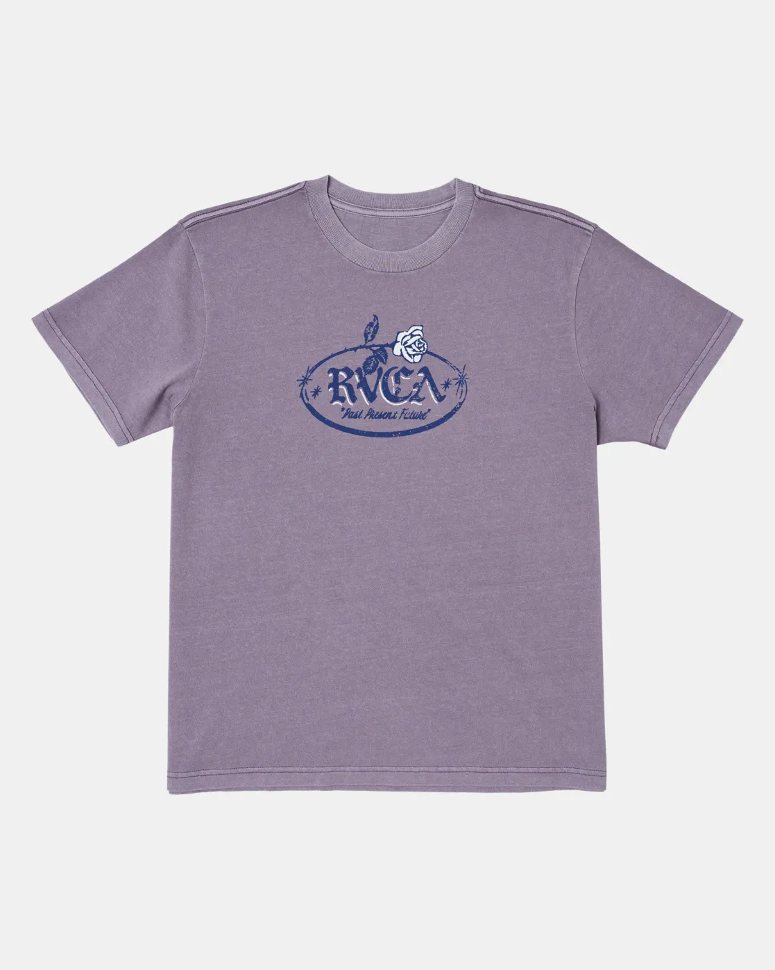 RVCA ROSE TEE Purple Sage Sale