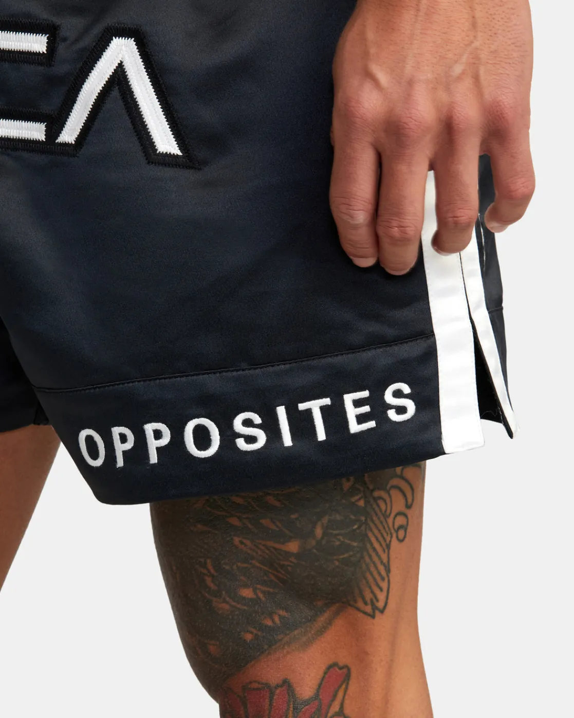 RVCA 15" MUAY THAI BOXING SHORTS Black Best