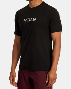RVCA LAYER FLIP TEE Black Hot