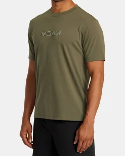 RVCA LAYER FLIP TEE Olive Best