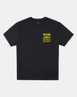 RVCA LOANS TEE Black Hot