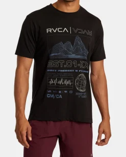 RVCA MATRIX TEE Black Clearance
